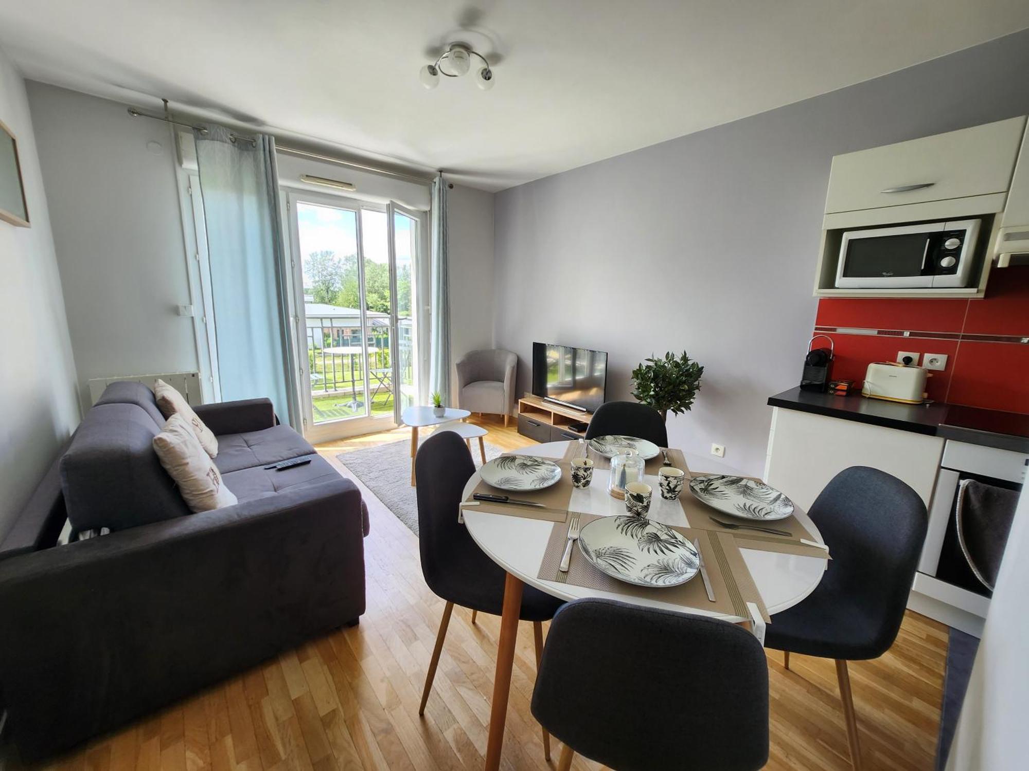 Appartement, Balcon, Parking, 5' Disneyland Montévrain Exteriör bild